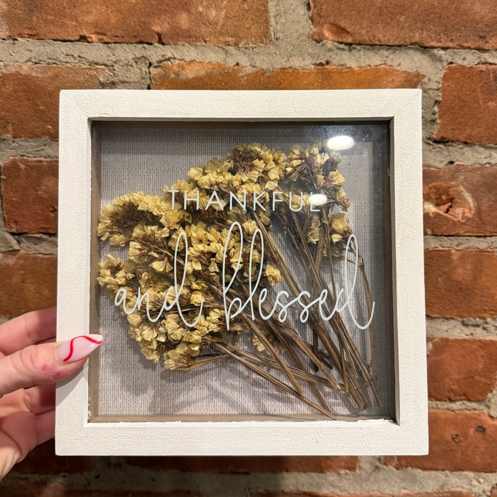 Thankful and Blessed Shadow Box